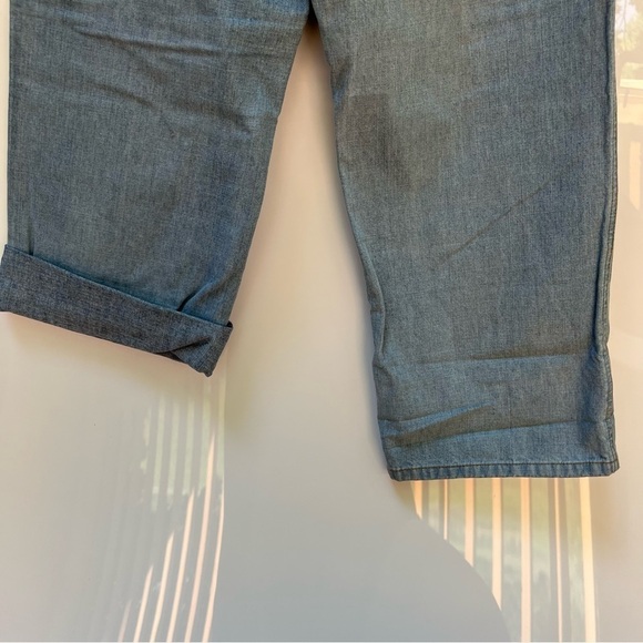 Calvin Klein Jeans Women's Light Wash Culottes Jeans Size 10 - Picture 10 of 12